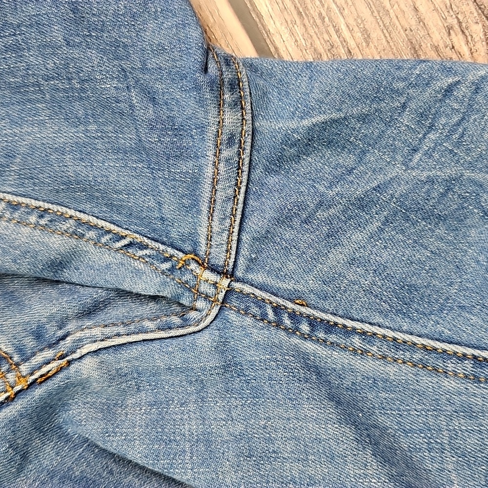 NEW ZARA PREMIUM DENIM COLLECTION DISTRESSED MID-RISE SKINNY ANKLE JEANS - Picture 8 of 10